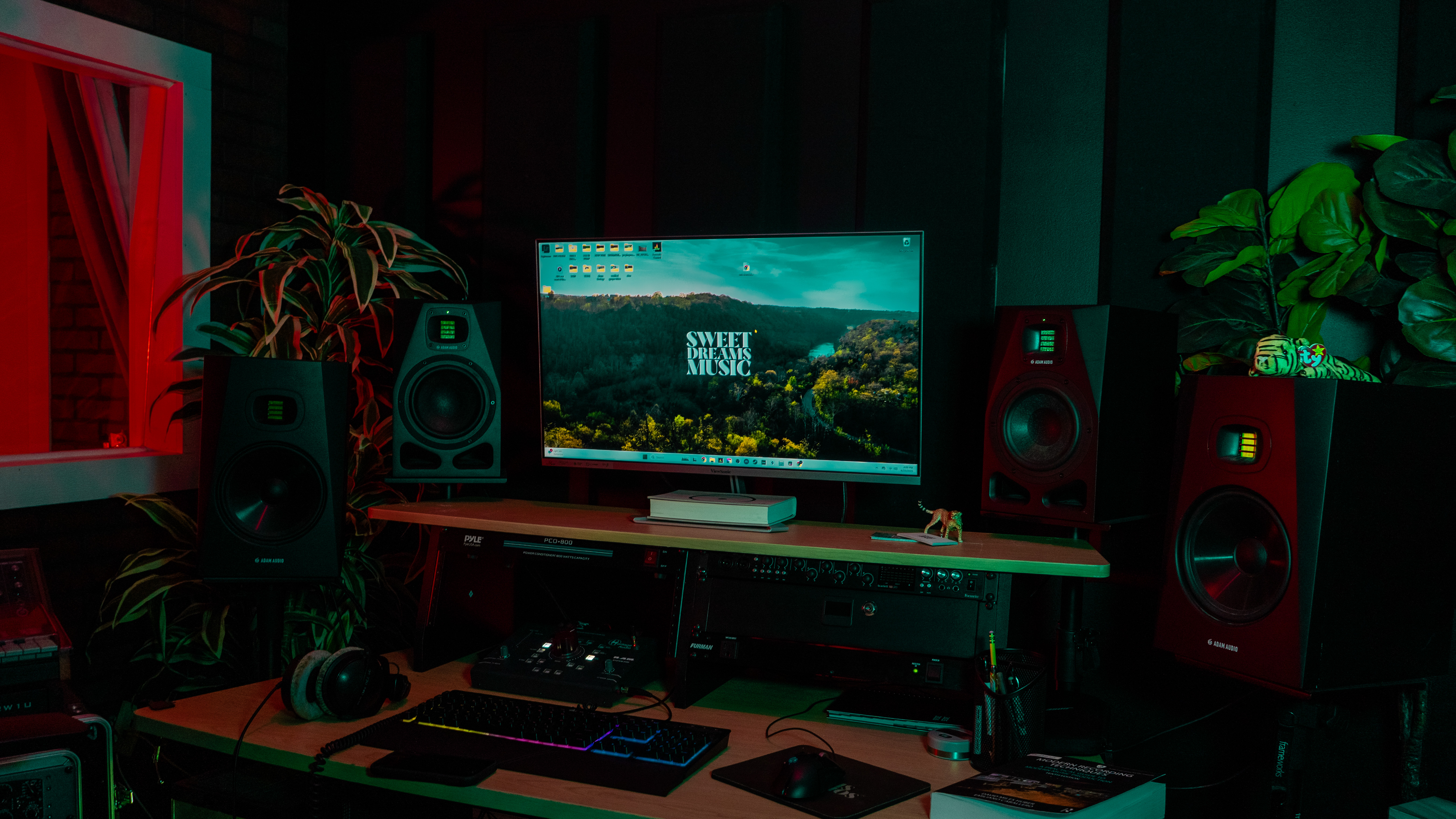Sweet Dreams Studio B production workspace