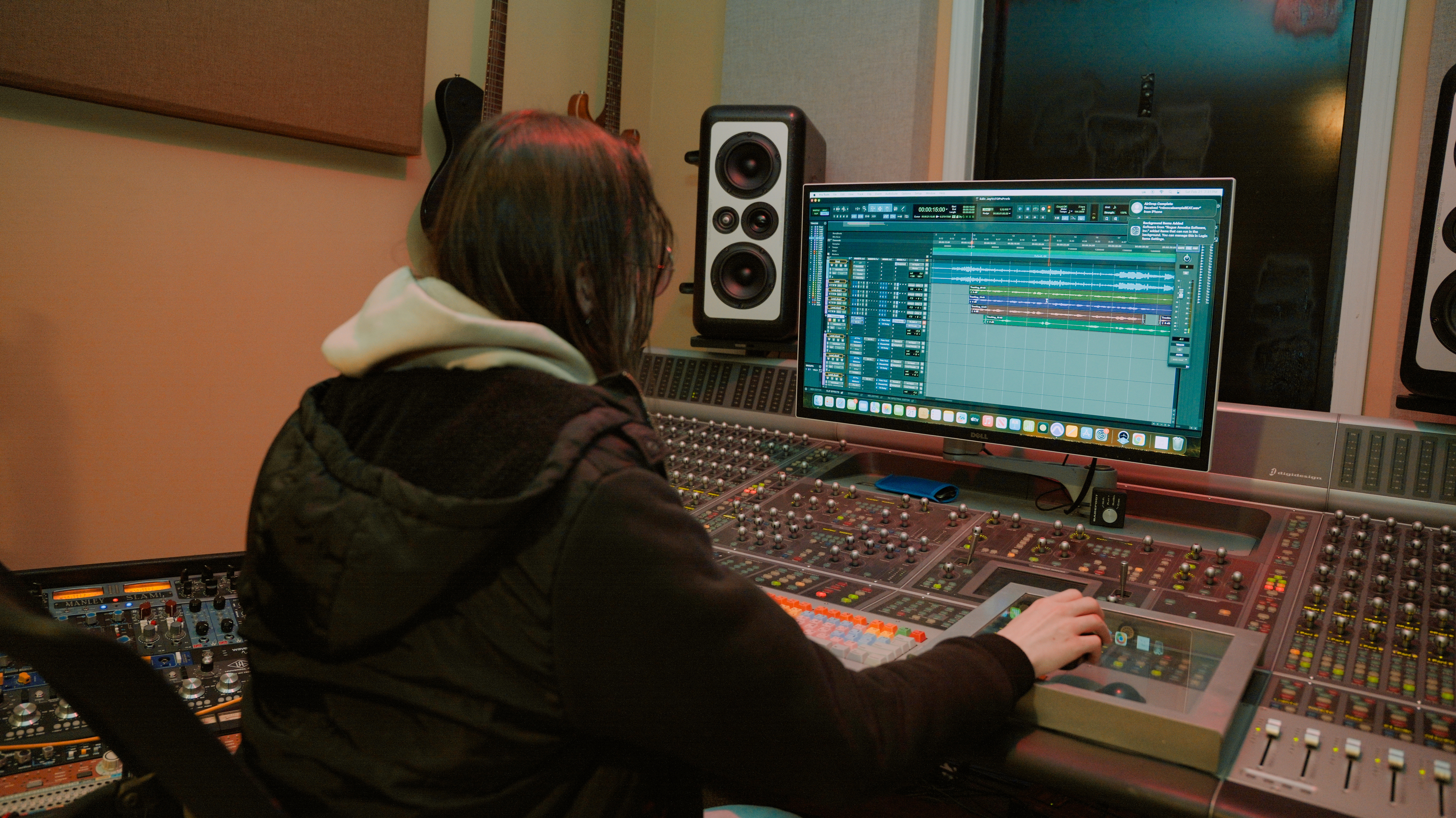 Professional studio environment at Sweet Dreams Music
