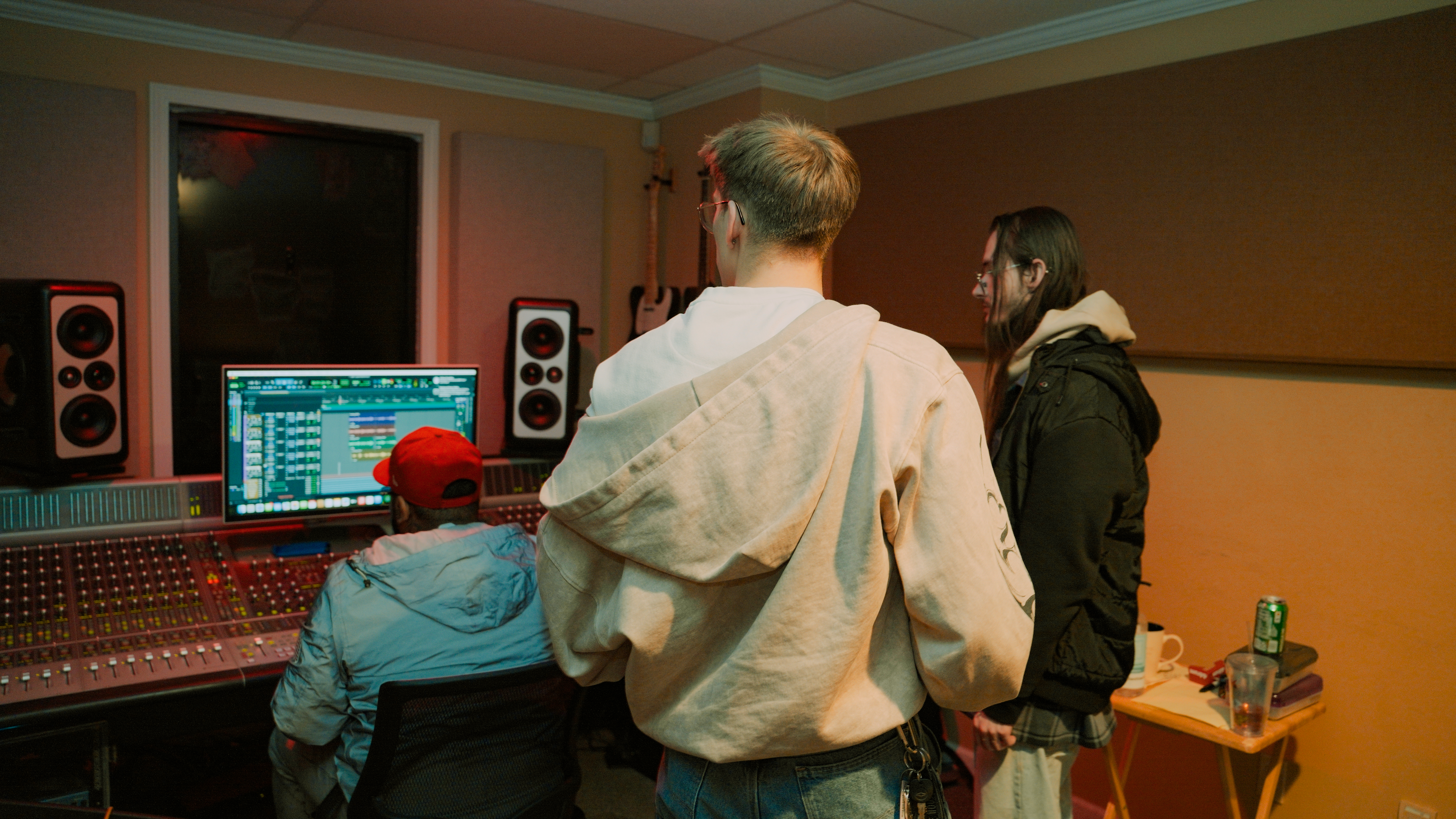 Studio A session at Sweet Dreams Music